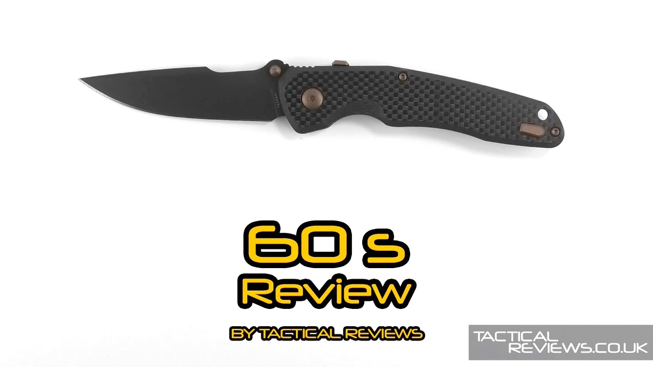 Spartan Blades Soter — складной нож с эксклюзивной системой RaceLock — обзор за шестьдесят секунд.