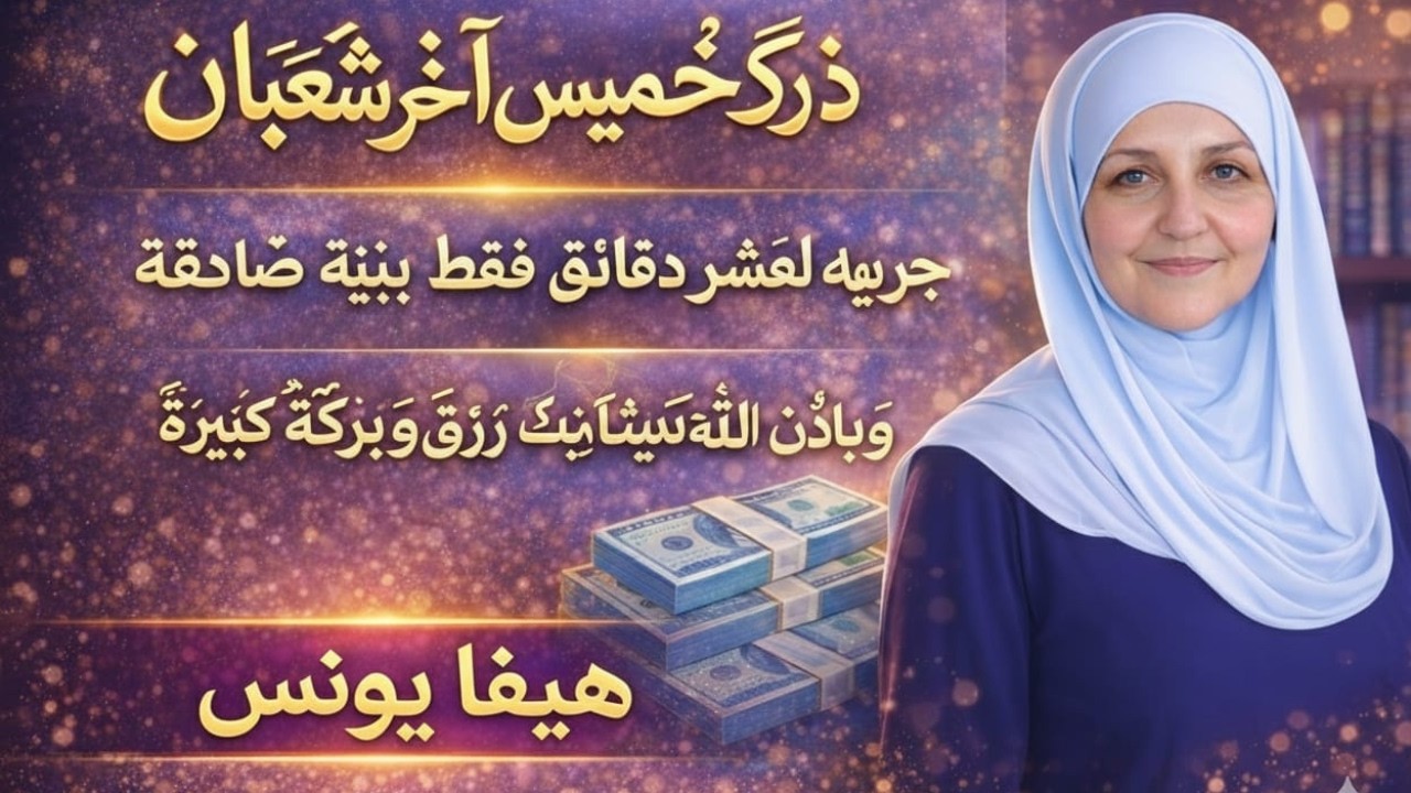 سرّ الرزق والبركة في ذكر آخر شعبان — هيفاء يونس
