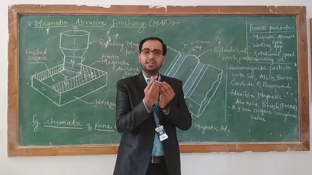 Magnetic Abrasive Finishing  By Prof V V Mahindrakar