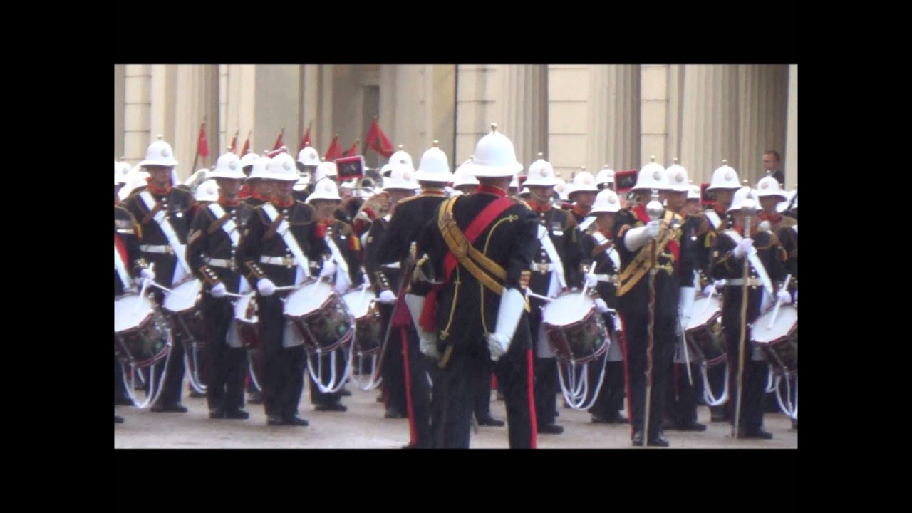 Massed Bands of H.M. Royal Marines 04-06-14 Wellington Barracks