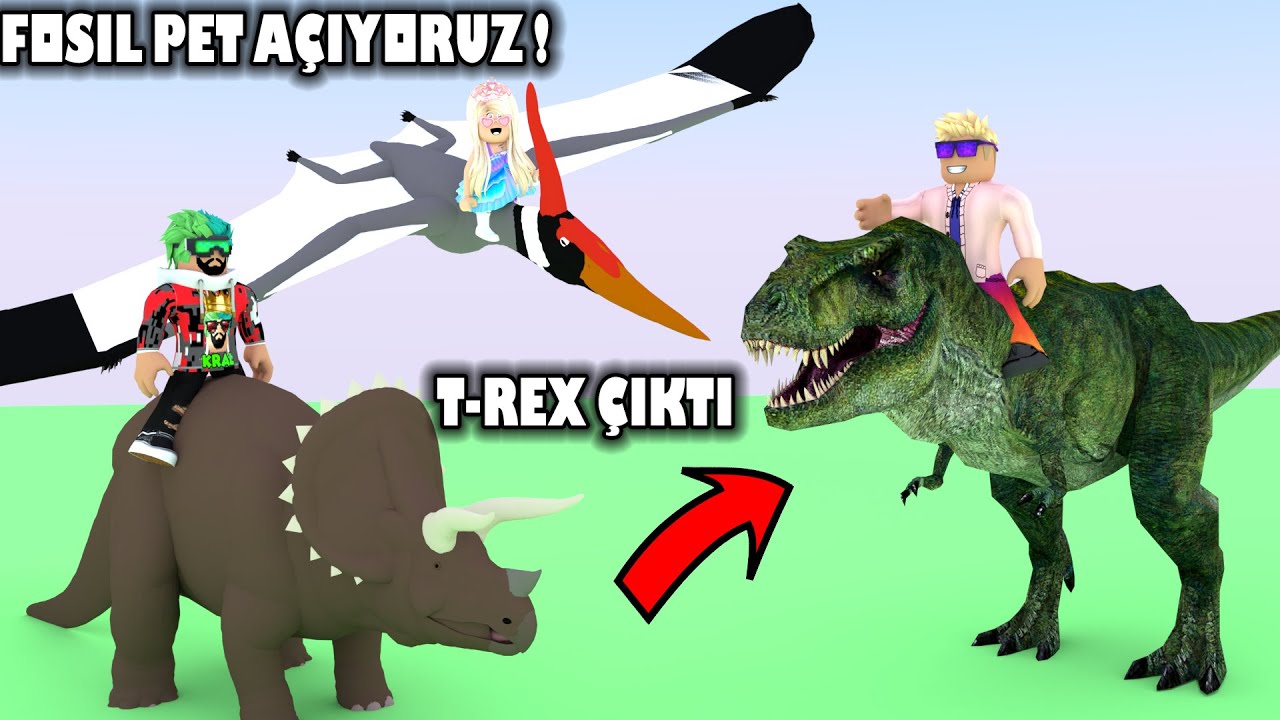 Legendary Efsanevi Fosil Petleri Açıyoruz | Roblox Adopt Me