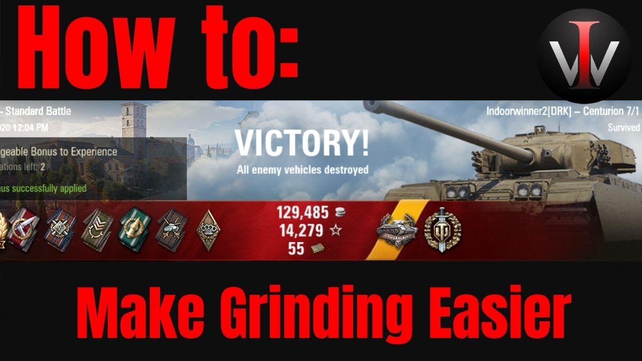 WoT || How to Make Grinding Easier / Faster