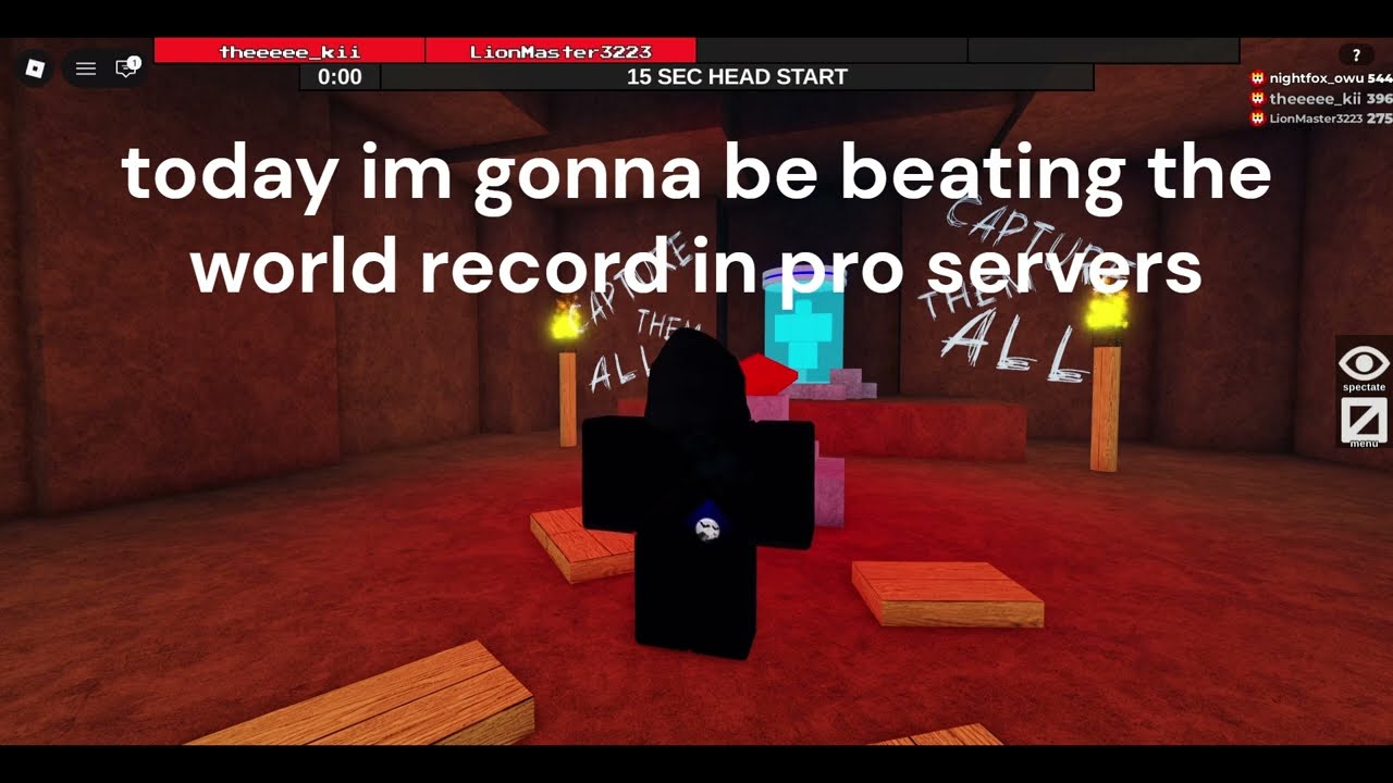 well i beat the world record?