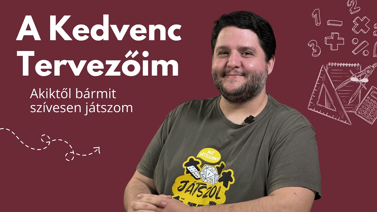 A 7 Kedvenc Társasjáték Tervezőm 😁