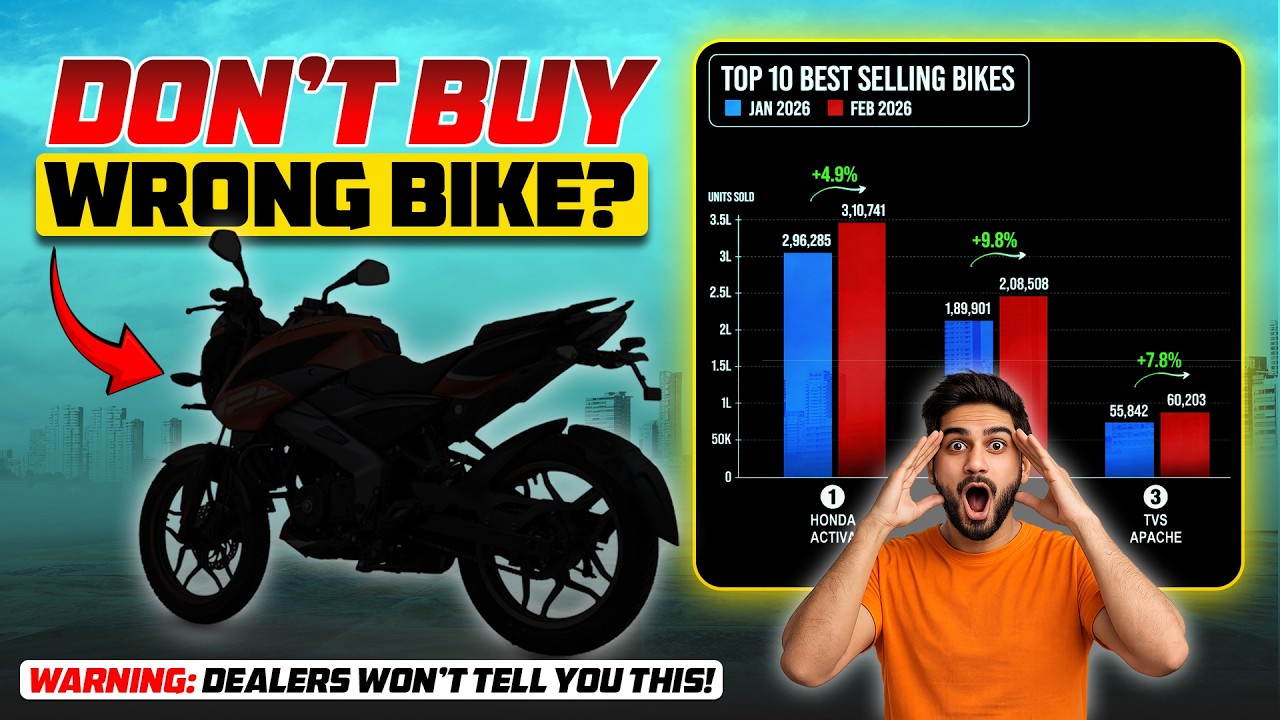 Are You Buying the Wrong Bike? 😱 Feb 2026 Sales Data Exposed! | MotoPedia-in
