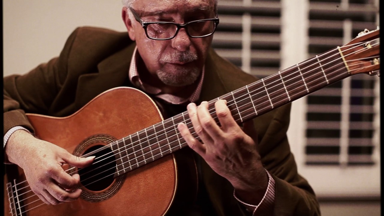 Pepe Romero Sr. Playing Pepe Romero Jr. Guitar