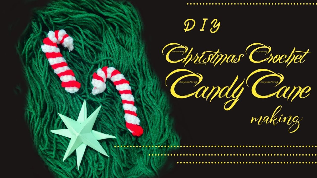 How to make CHRISTMAS CANDY CANE by anjewel world