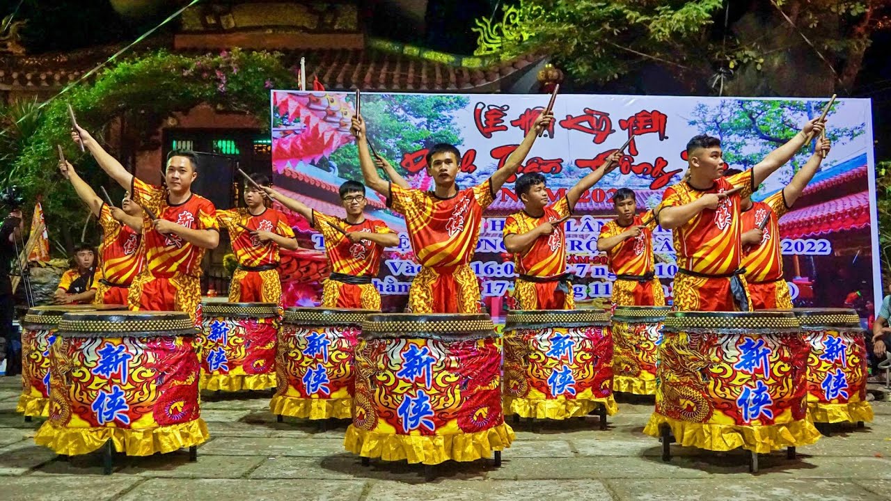 2022 - Trống Hội Khai Mạc Liên Hoan Lân Sư Rồng Tân Hiệp Đường - Lễ Hội Kỳ Yên Đình Thần Đông Tác