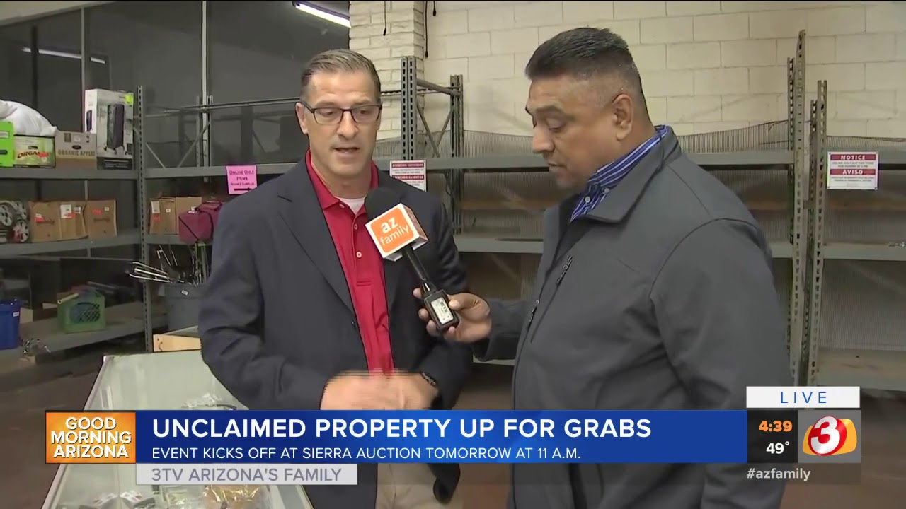 VIDEO: Unclaimed property up for grabs