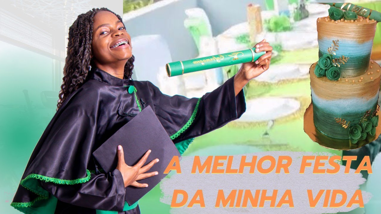 MINHA FESTA DE FORMATURA NA AFRICA, O video mais esperando do canal, Minha familia me surpreendeu 🥺.