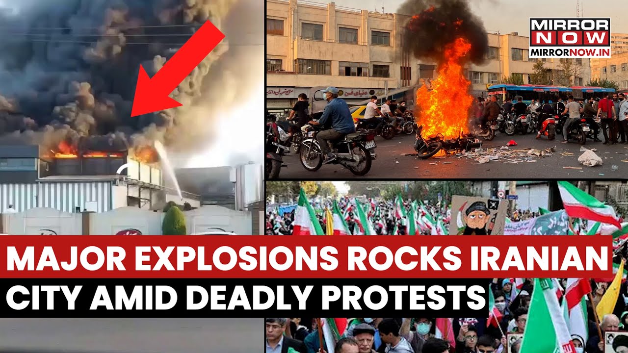 Iran Explosion Rocks Iranian City Amol Amid Deadly Protests Over Inflation, Authorities Say...