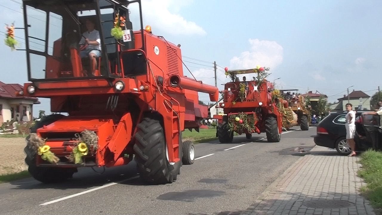 Dożynki 2017 Marklowice - 3 x BIZON !