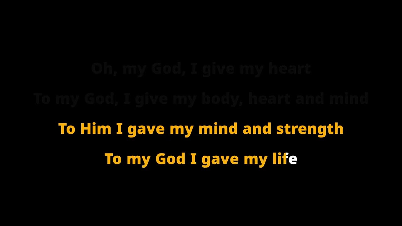 Jehovah, My Life