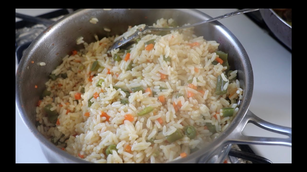 arroz tipico salvadoreno WOW QUE RICO