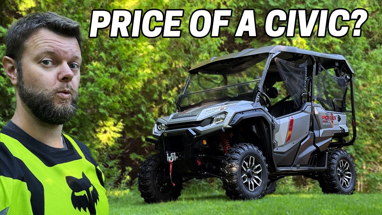 2025 Honda Pioneer 1000 Review - THIS or a Honda CIVIC?