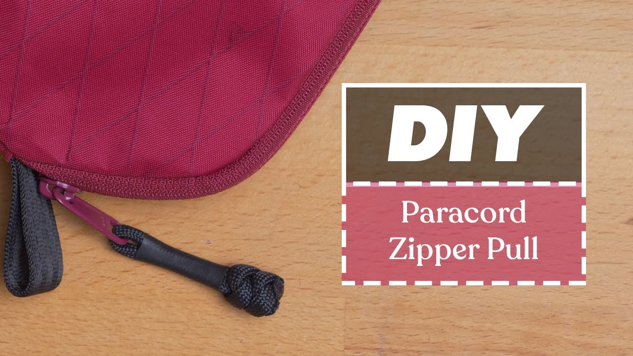 DIY | Paracord Zipper Pull