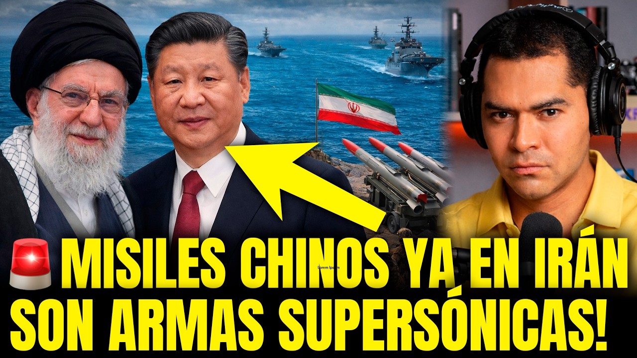 IRÁN recibe MISILES supersónicos y apunta a BUQUES de EEUU