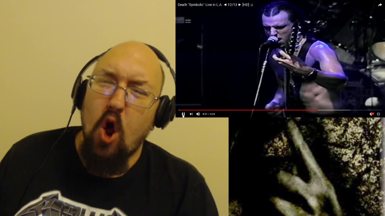 Baldman reacts to Death - Symbolic live