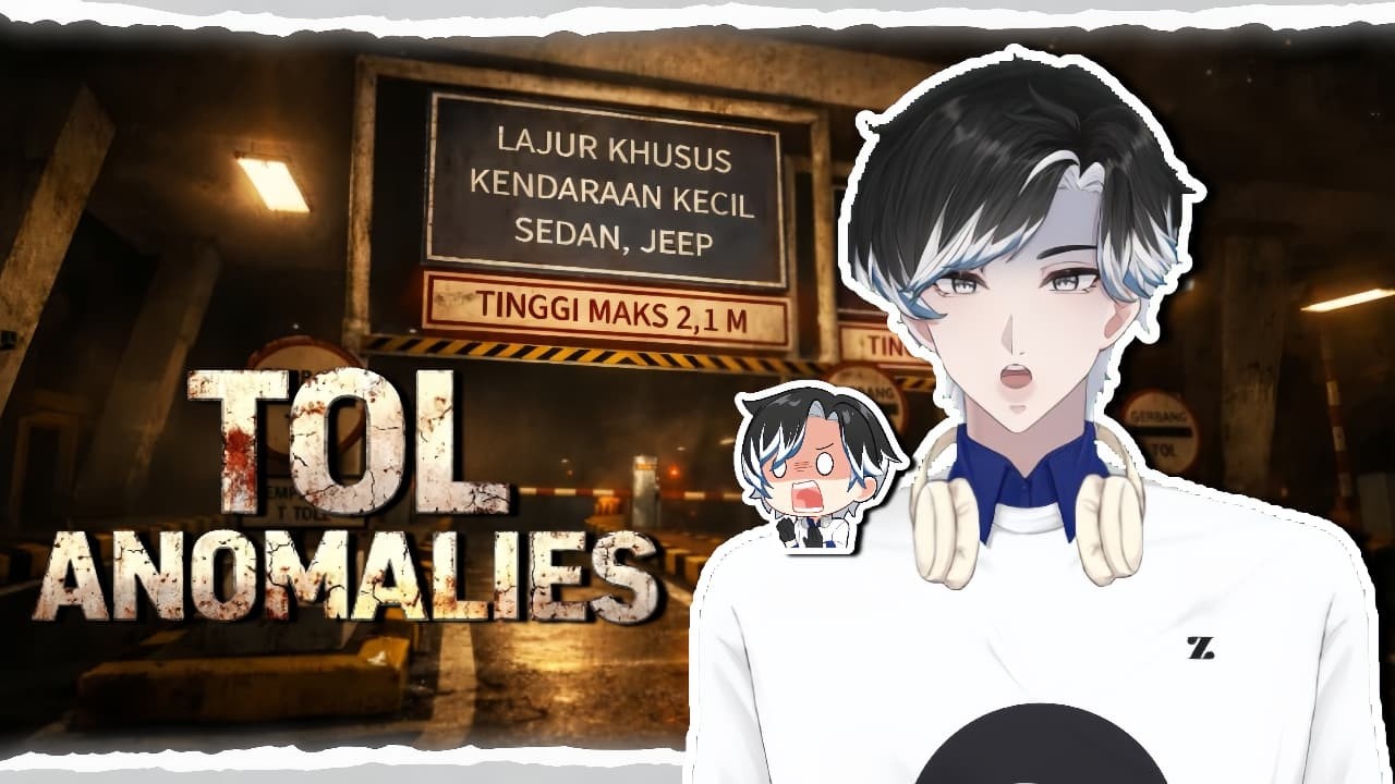 MENJADI PENJAGA TOL DI MALAM HARI - Roblox Tol Anomalies GAMEPLAY