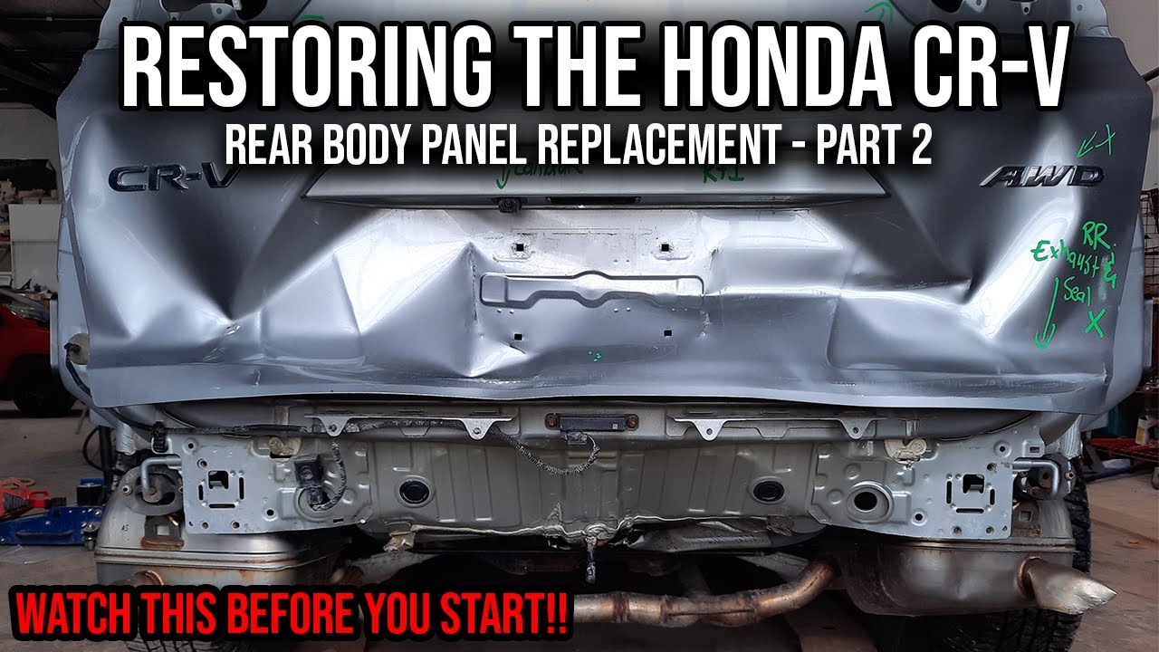 Honda CR-V: Replacing The Rear Body Panel