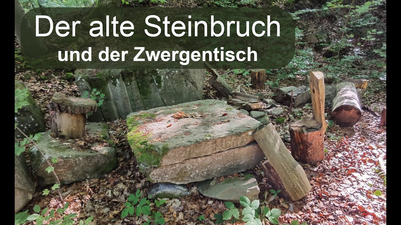 Der alte Steinbruch und der Zwergentisch | Eine unheimliche Stimmung
