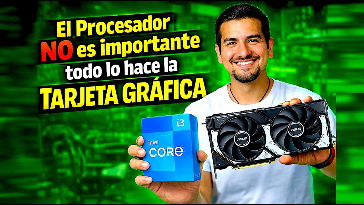 ✅ El procesador YA NO es importante para jugar ✅ TODO lo hace la GPU ✅