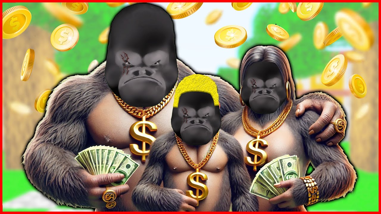 KİNG KONG VE AİLESİ ZENGİN OLDU! 🤑 - Minecraft ZENGİN FAKİR HAYATI
