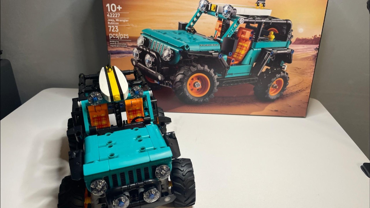Lego technic 42227 Jeep wrangler Rubicon speed build and review