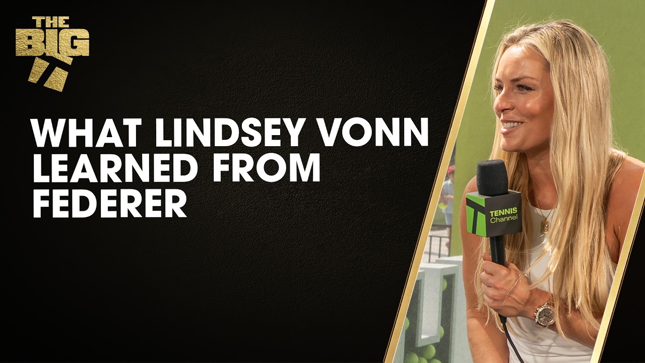 Lindsey Vonn on Roger Federer&rsquo;s Legacy & Their Friendship | The Big T Podcast