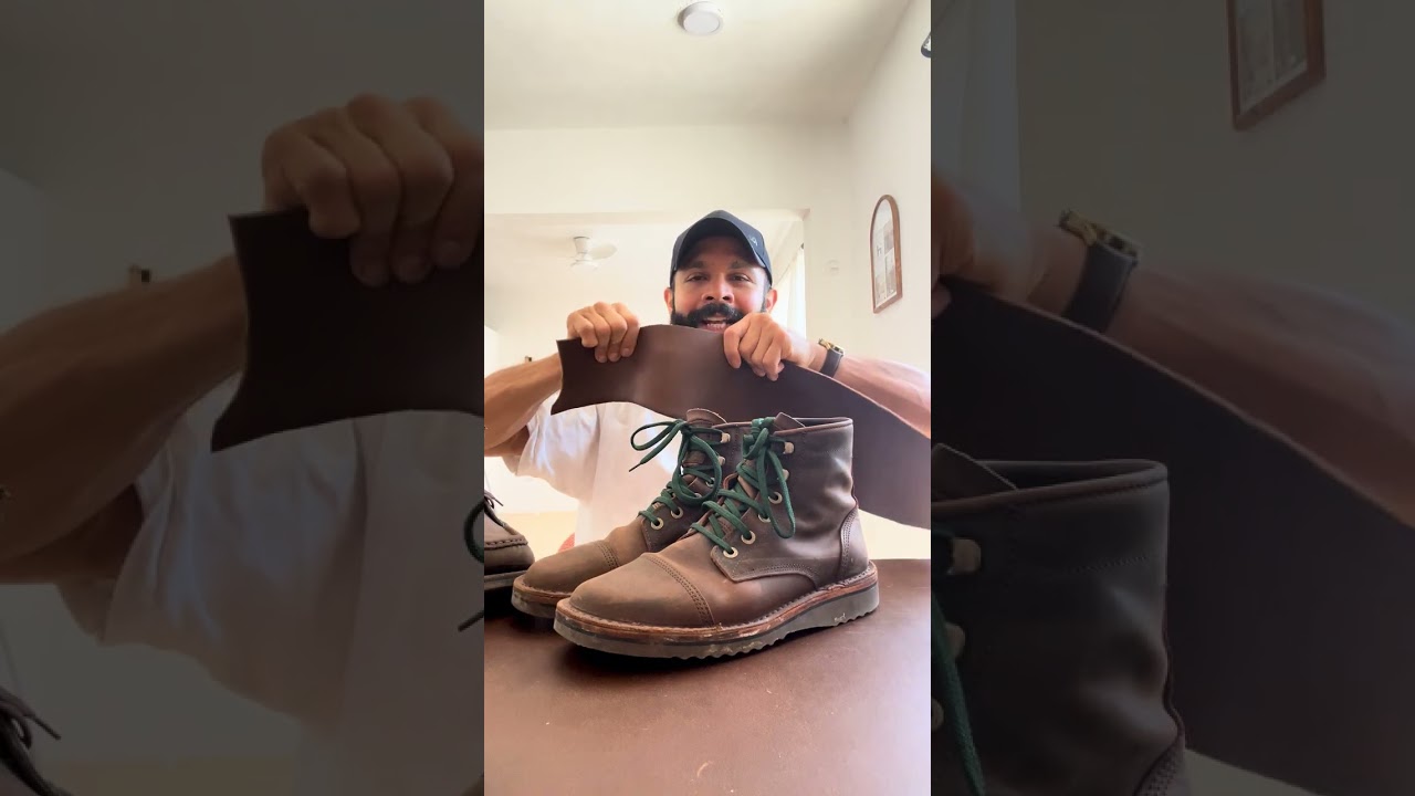 Rating Jim green 719 in bronco, meander moccasins Houston brown and Shoellie #jimgreen #leatherboots