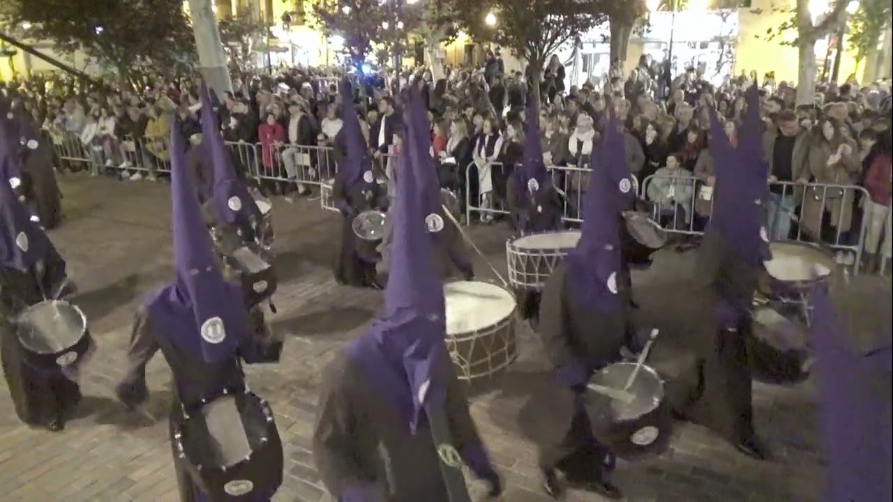 Cofradía de la Coronación de Espinas Jueves Santo Tarde Semana Santa Zaragoza 2024