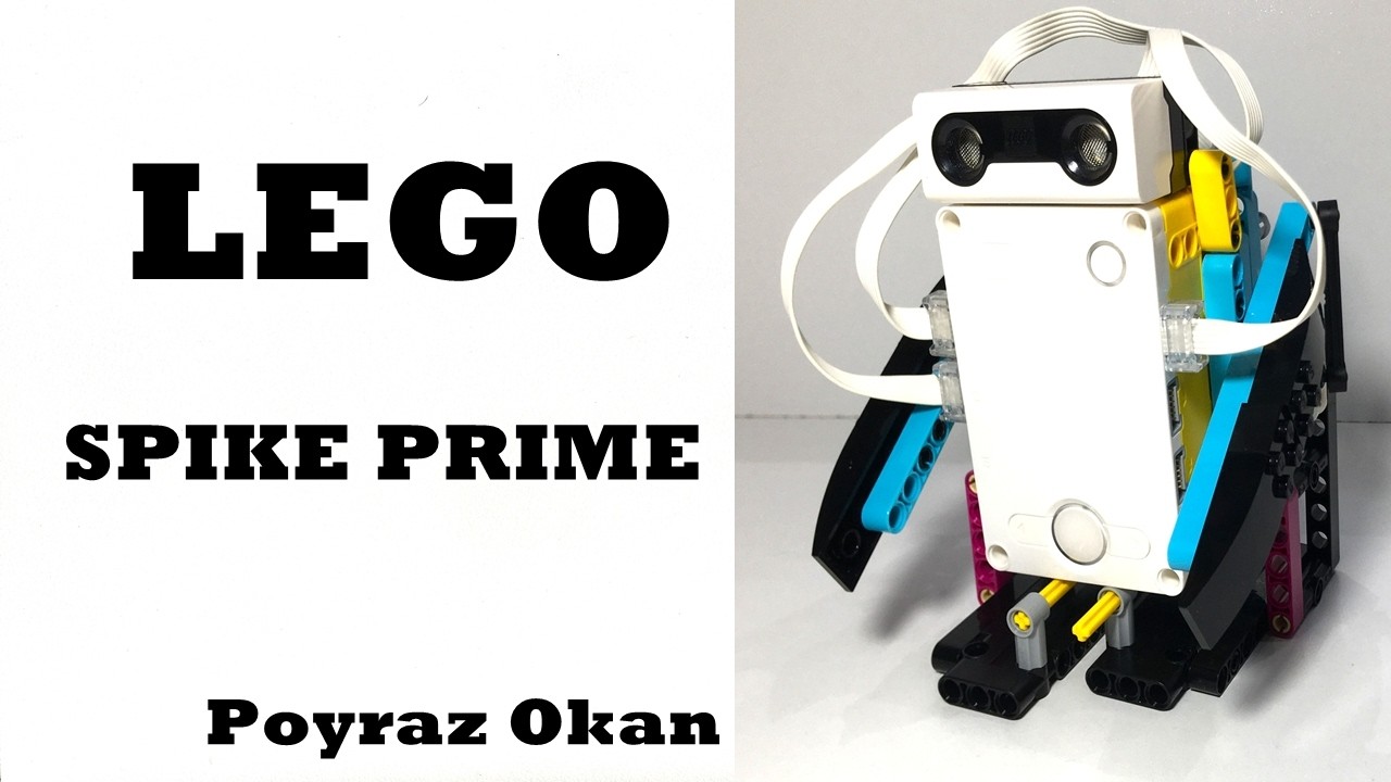 Kodlanabilir LEGO Penguen! 🐧🤖 | SPIKE Prime Yürüyen Robot