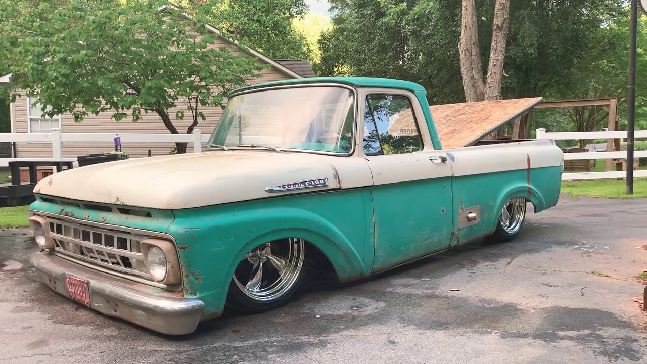 1962 ford f100 unibody bagged