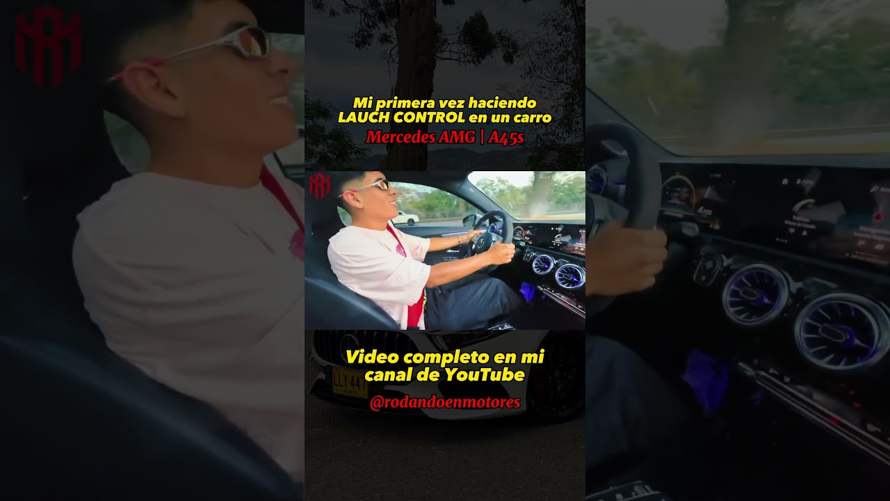 Mi primera vez haciendo Lauch Control en MERCEDES A45S