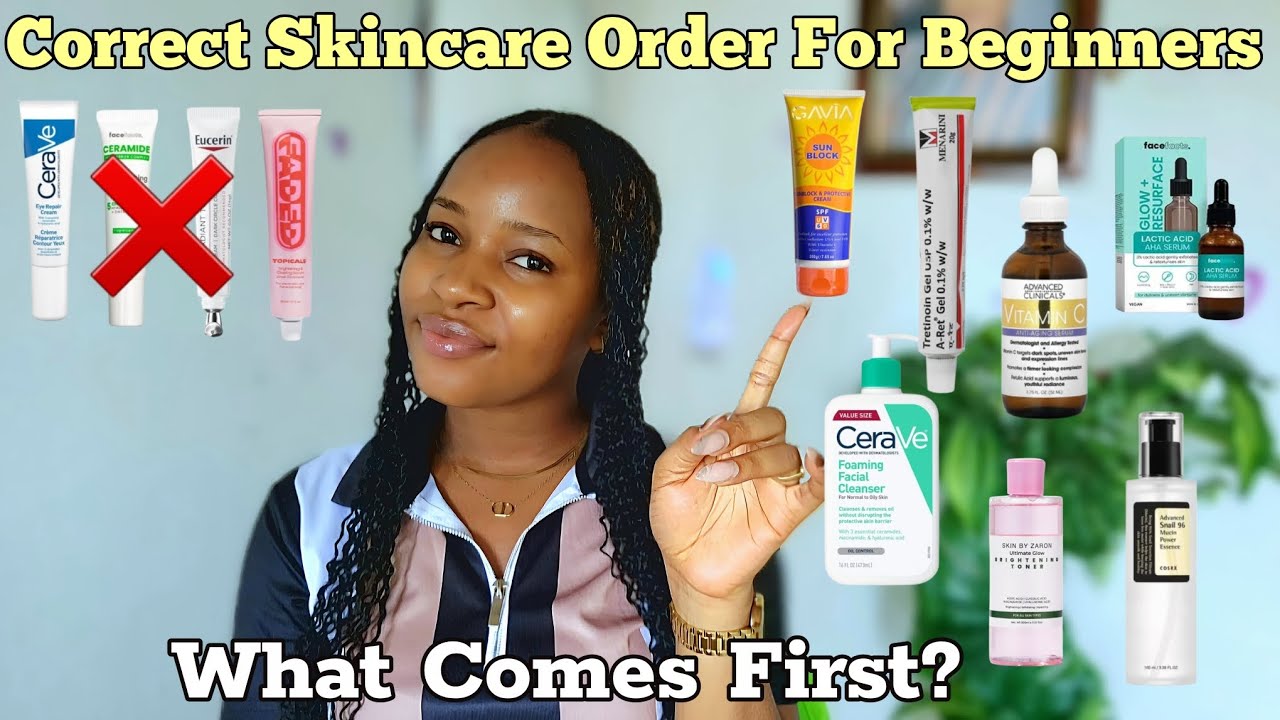 How to Layer Skincare  Products Correctly (Step-by-Step Guide) #skincare #trending