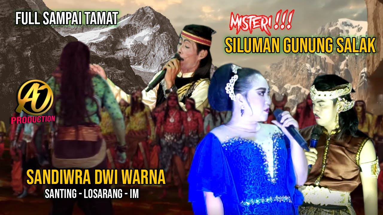 MISTERI SILUMAN GUNUNG SALAK - LIVE SANDIWARA DWI WARNA - ELA PESEK - RADEN KOSIM - RADEN BAMBANG