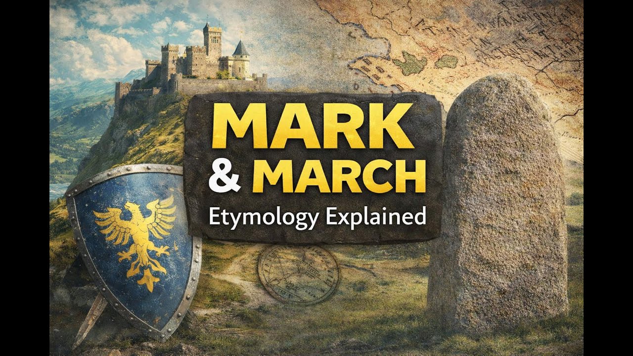 Etymologie: Mark & March