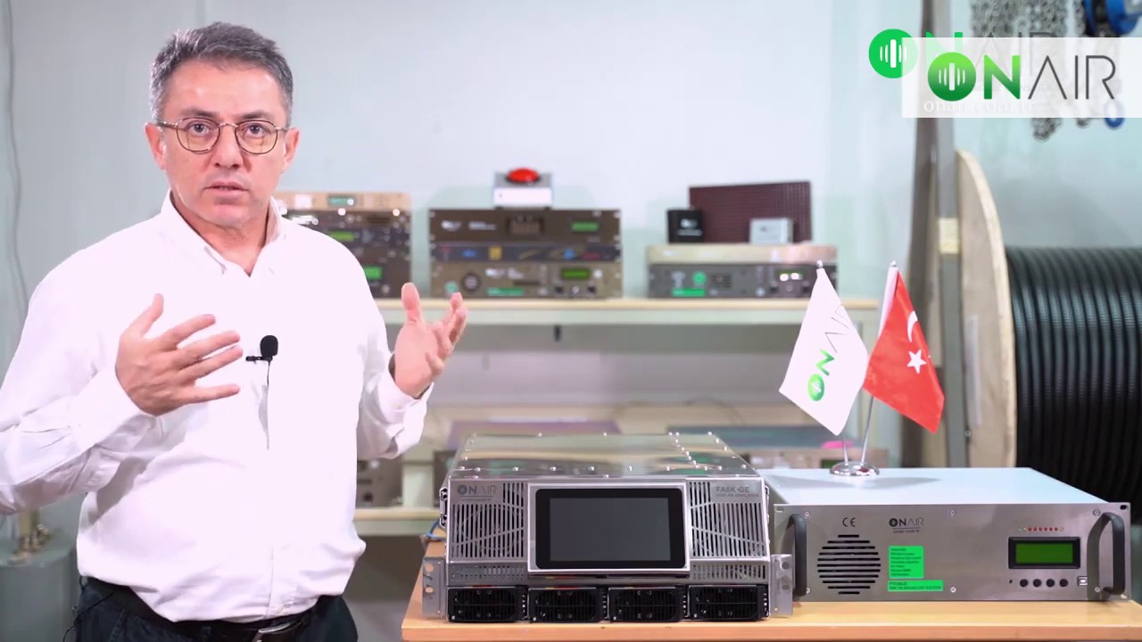 ONAIR MEDYA FA6K - 6000 W FM Amplifier Description