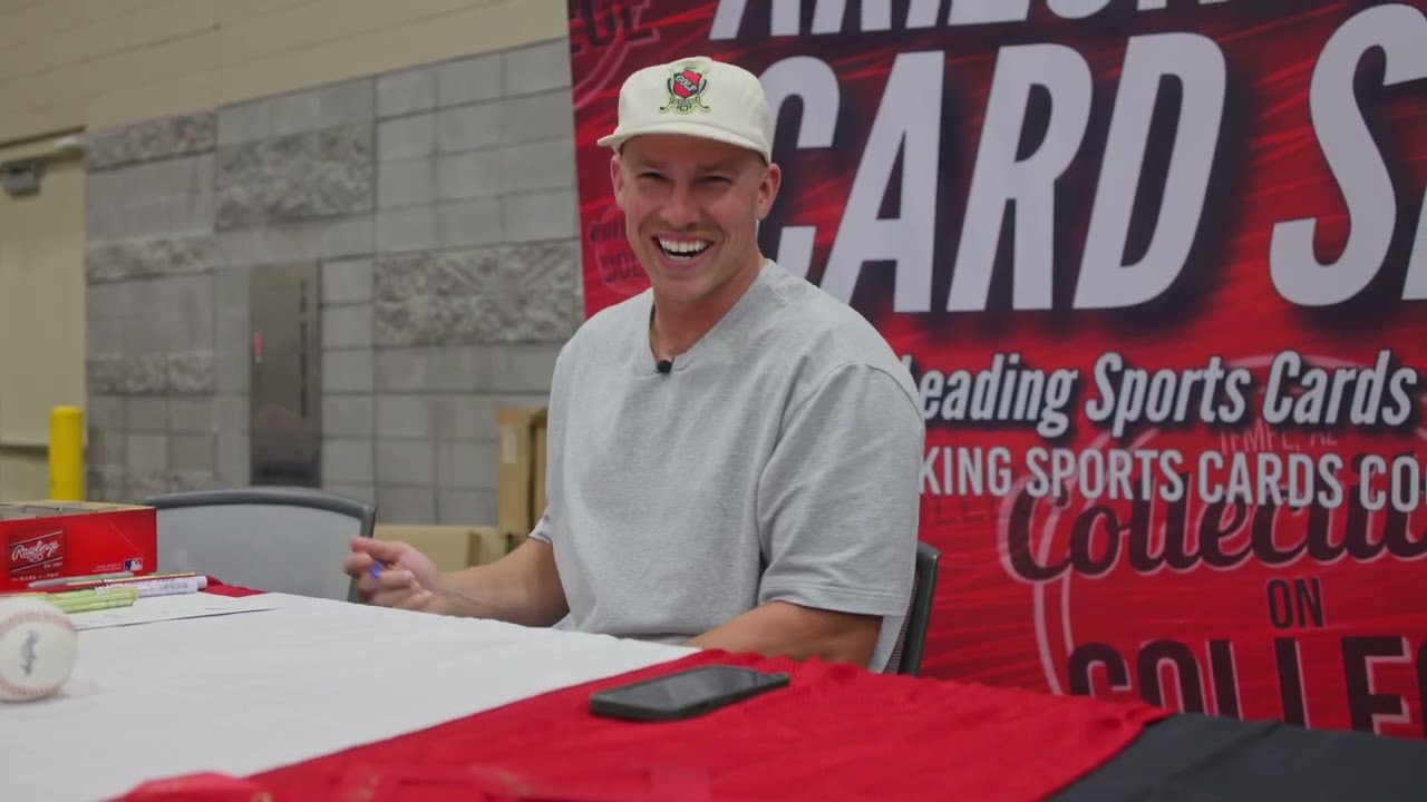 UNDERCOVER CARD SHOPPER JAKE LAMB RIPS A BOX AND TALKS ABOUT HIS CAREER AND SPORTS CARDS!