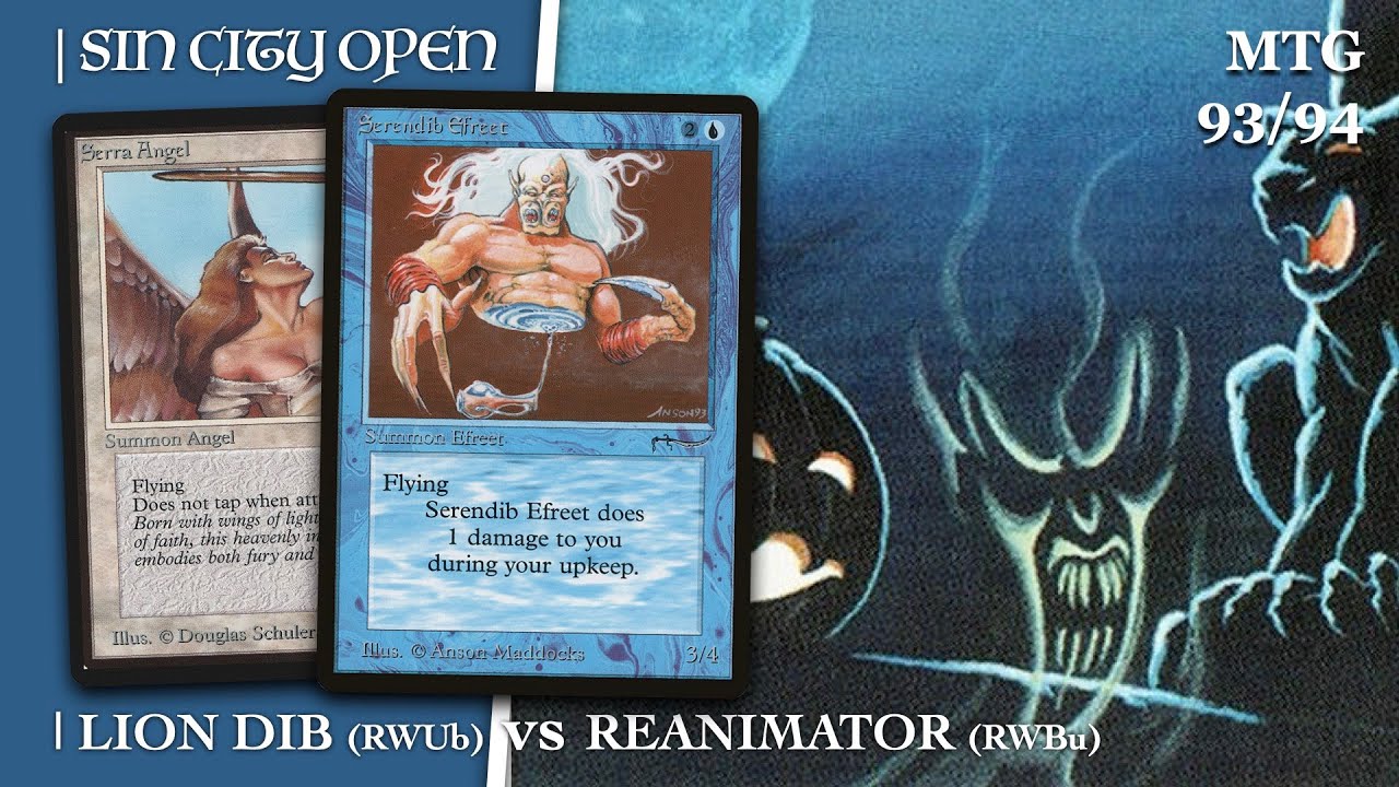 Лев Диб против Реаниматора, Эпизод 1. Sin City Open - MtG 93/94 | Старая школа Magic the Gatherin...