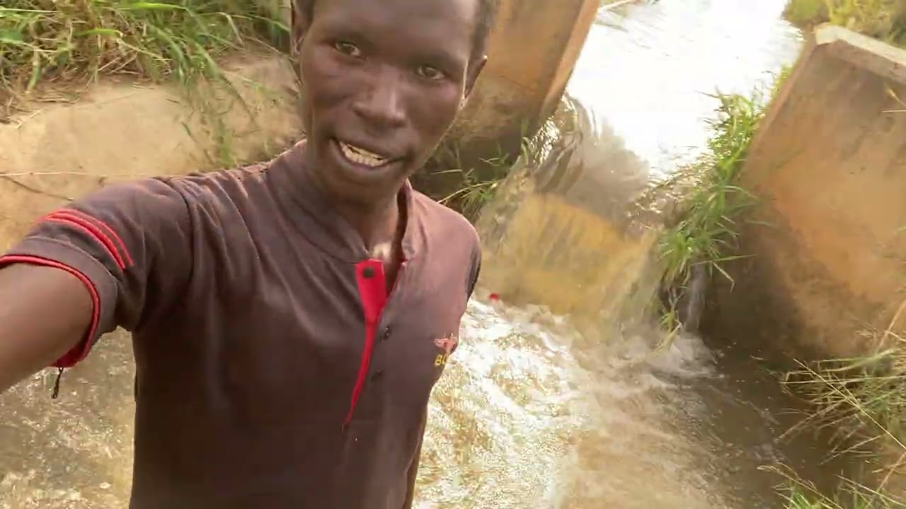 Life in African village 