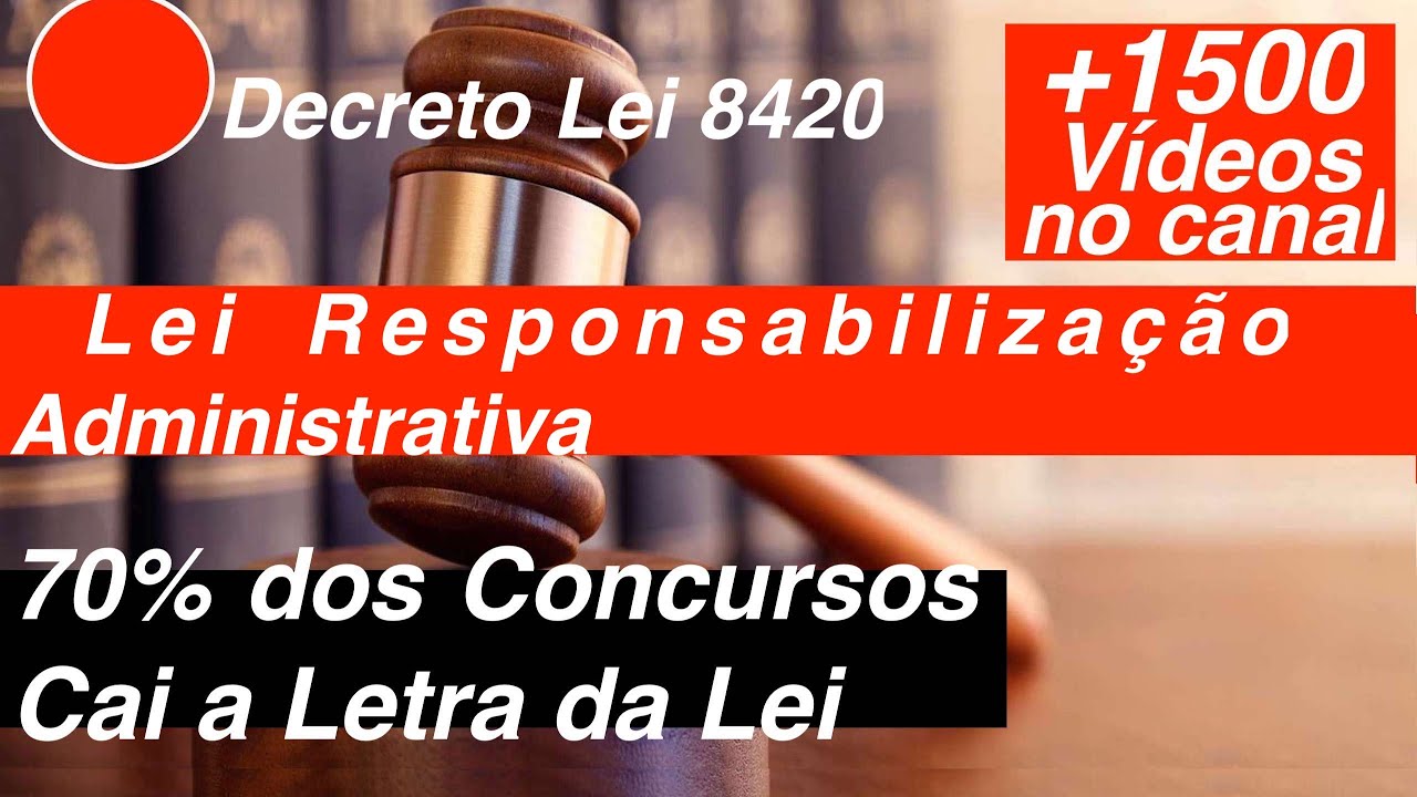 Decreto Lei 8420   Lei Responsabilização Administrativa Completo