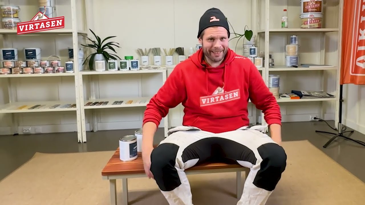 Uudista vanha penkki helposti! | Virtasen Maalauskoulu