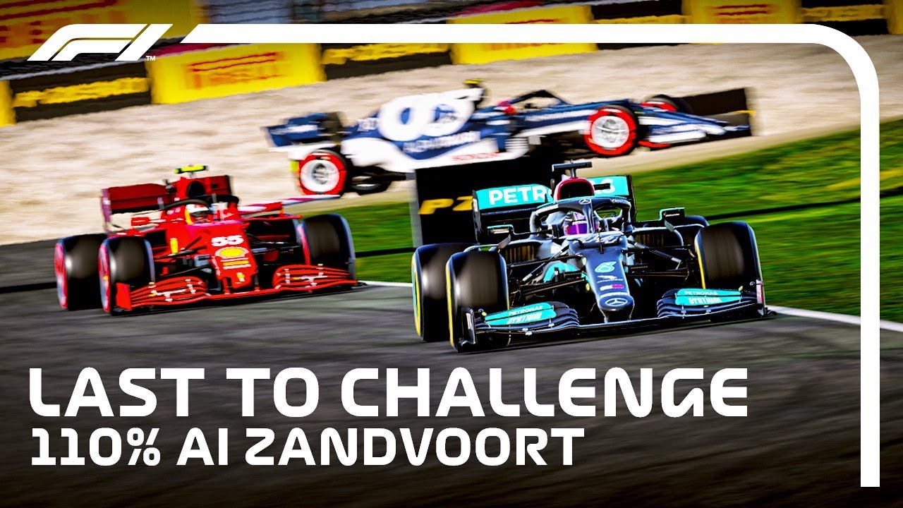 Last To First Challenge Against 110% Ai Around Zandvoort