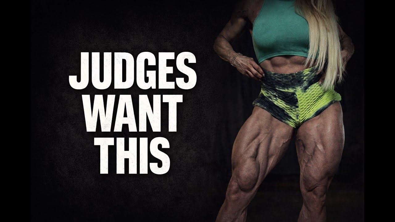 The Exact Standard IFBB Judges Look For In Wellness Legs