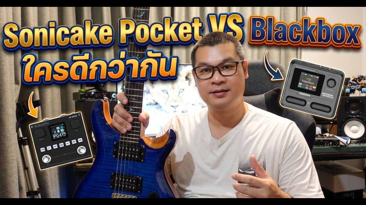 M-vave Blackbox VS Sonicake Pocket Master Clean,Crunch,Dist