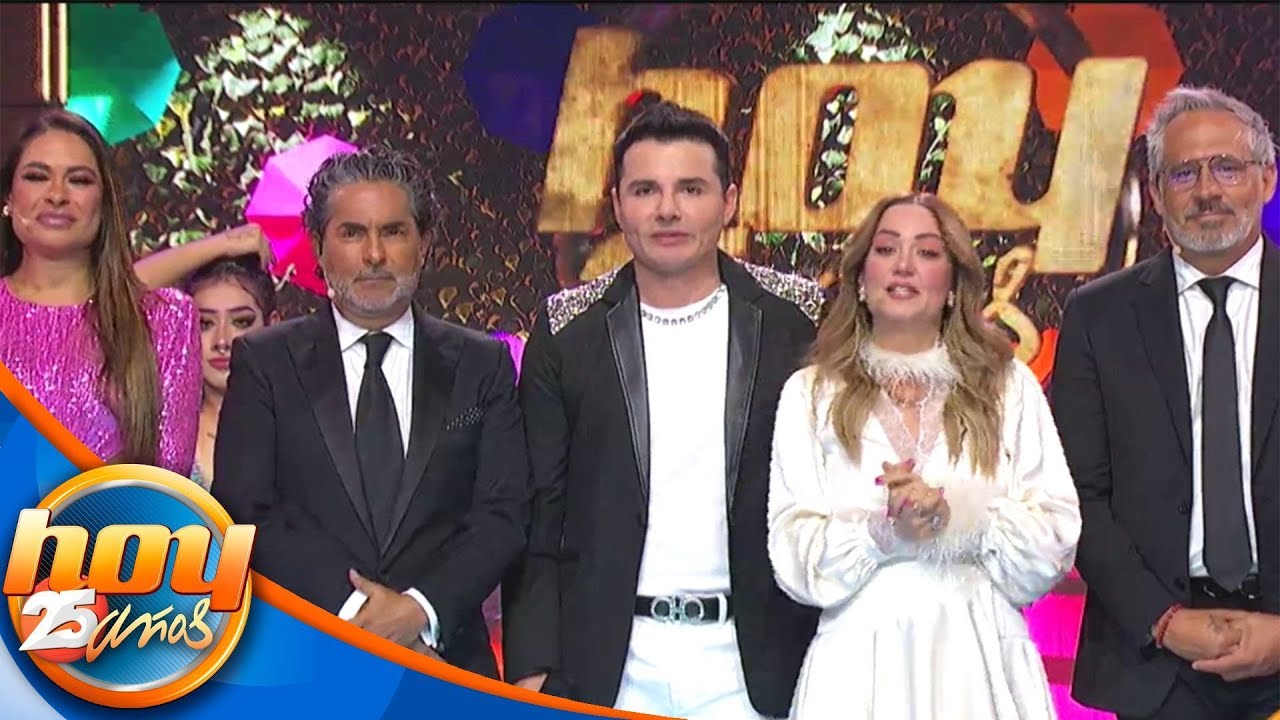 “Gracias, gracias”: ¡Así comenzamos el festejo por los 25 años de Hoy! | Programa Hoy