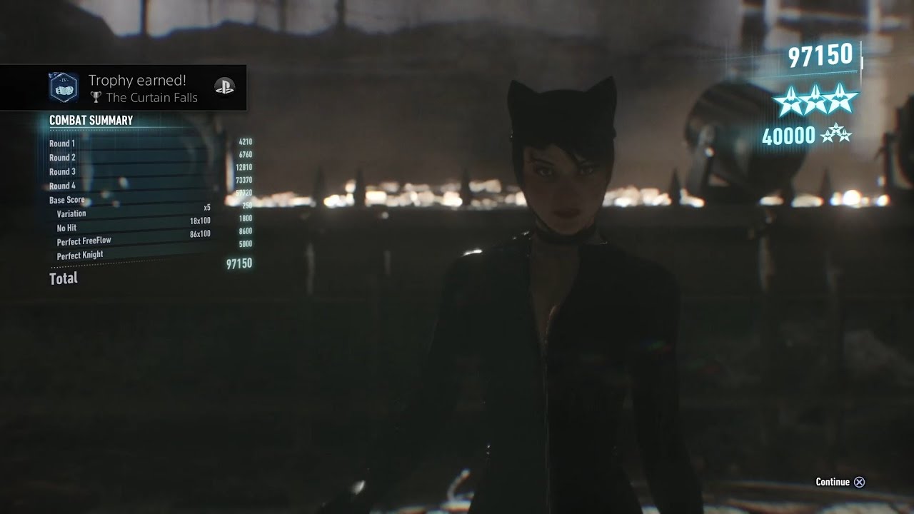 Batman: Arkham Knight - Trophy "The Curtain Falls"