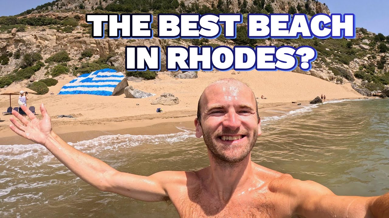 TSAMBIKA BEACH * The BEST Beach in Rhodes