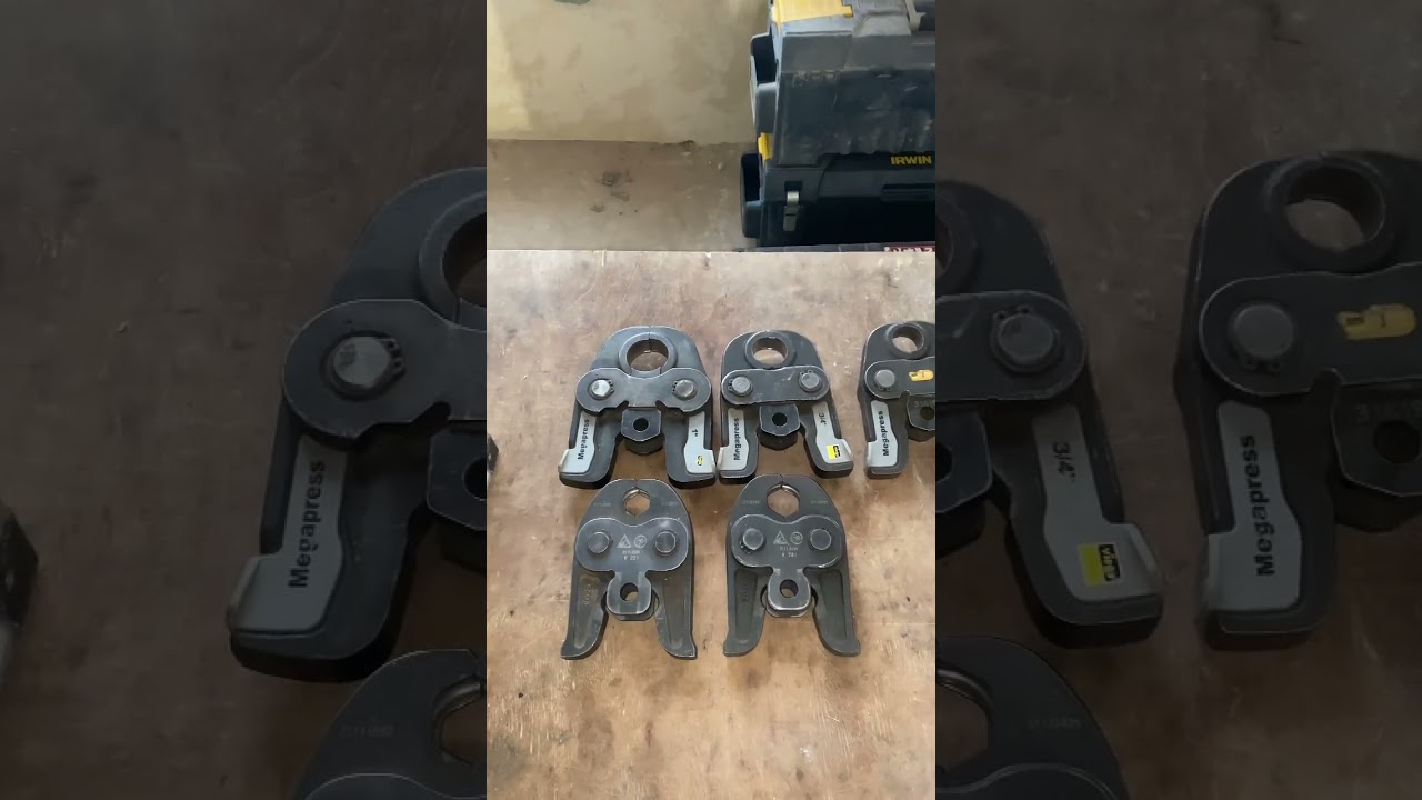 Viega Pressgun 6 B. Megapress. Пресс фитинги. Монтаж сантехника в СПб.